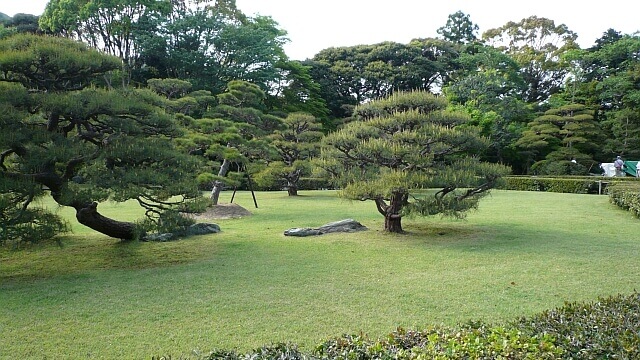 内宮境内の庭園