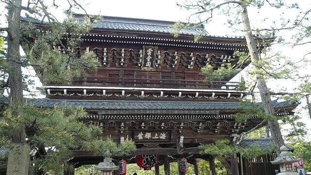 文殊山と天橋立の間にある智恩寺