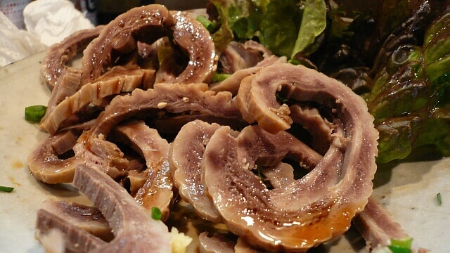 くろば亭で食べたマグロのワタ