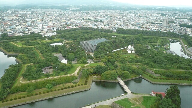 星型の土台の城郭