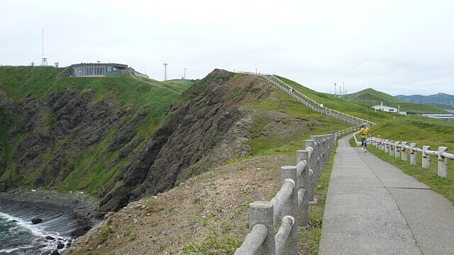 結構な距離がある遊歩道